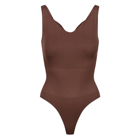 Ladies Essentials Sweetheart Bodysuit Sculpting Recycled Stretch Fit - Image 1