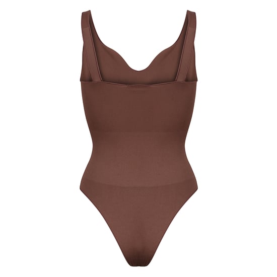 Ladies Essentials Sweetheart Bodysuit Sculpting Recycled Stretch Fit - Image 2