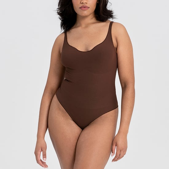 Ladies Essentials Sweetheart Bodysuit Sculpting Recycled Stretch Fit - Image 3
