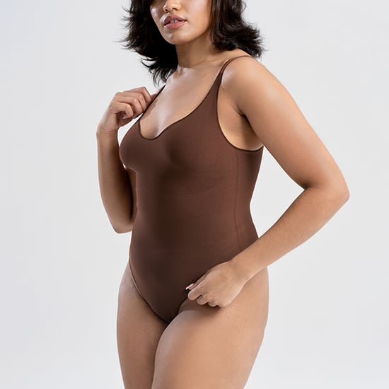 Ladies Essentials Sweetheart Bodysuit Sculpting Recycled Stretch Fit - Image 5