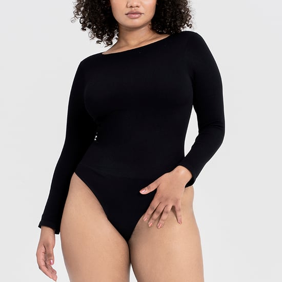 Dames Essentiële Langsleeve Bodysuit Sculpting Gerecycled Stretch Fit - Image 3