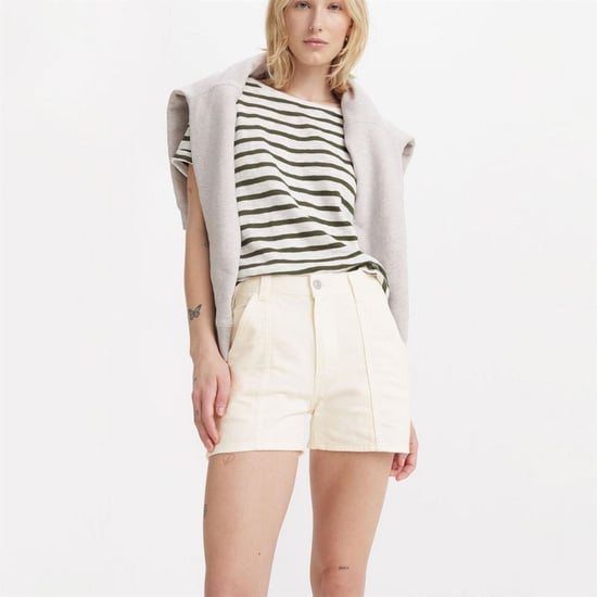 Women's Levis Carpenter Shorts in Serenity Now - Image 2