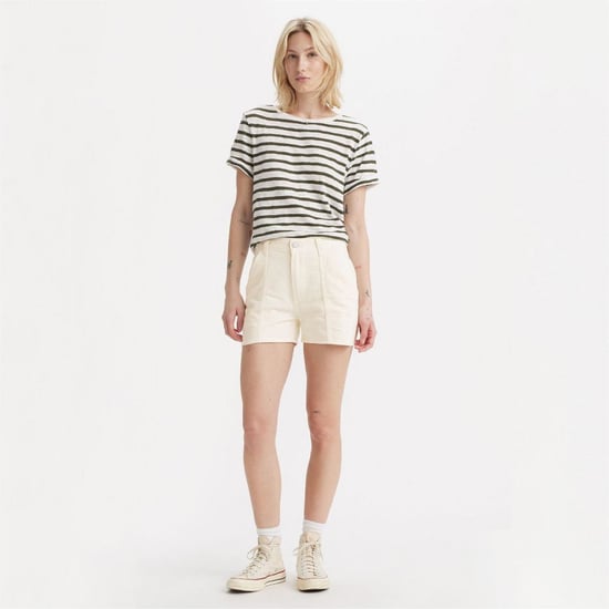 Women's Levis Carpenter Shorts in Serenity Now - Image 5