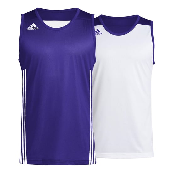 Men's adidas Spee Rev Jrs Basketball Jersey in Collegiate Purp - Image 1