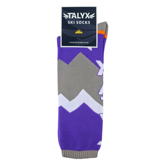 1 Pack Ladies Ski Socks Cushioned Thermal Moisture Wicking Winter Sports Socks - Image 2