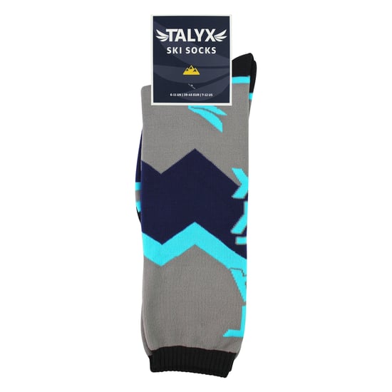 1 Pack Mens Ski Socks Cushioned Thermal Moisture Wicking Winter Sports Socks - Image 2