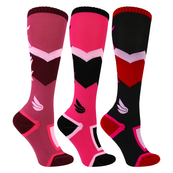 3 Pack Girls Ski Socks Cushioned Thermal Moisture Wicking Winter Sports Socks - Image 4