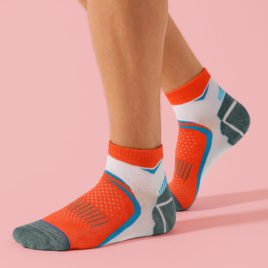1 Pack Drytex Yarn Arch Support Durable Running Socks - Image 3