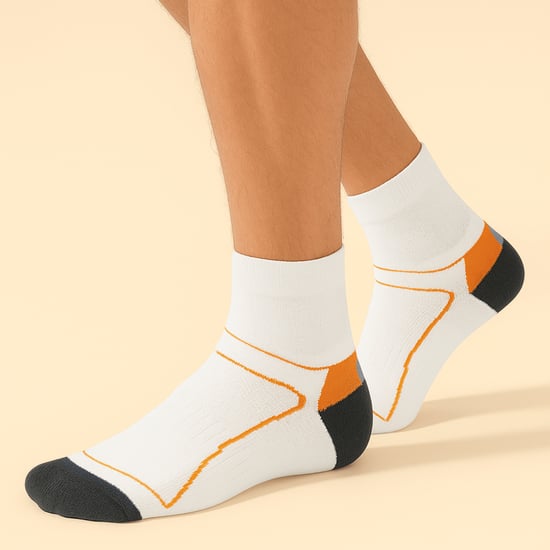 1 Pack High Vis Neon Low Cut Cycling Socks - Image 3