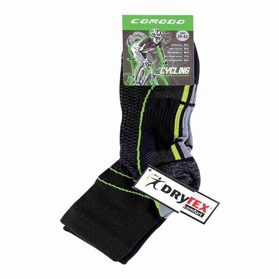 1 Pack High Vis Neon Low Cut Cycling Socks - Image 2
