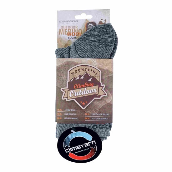 1 Pack Merino Wool Quick Drying Lightweight Hiking Socks - Image 2