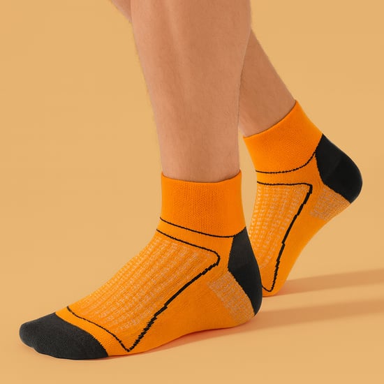 1 Pack High Vis Neon Low Cut Cycling Socks - Image 3