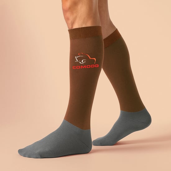 1 Pack Ladies Microfibre Knee High Horse Riding Equestrian Socks - Image 3