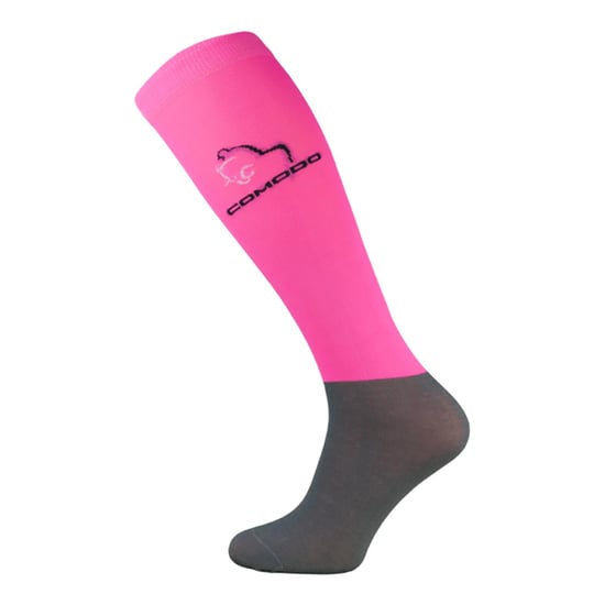 1 Pack Ladies Microfibre Knee High Horse Riding Equestrian Socks - Image 1