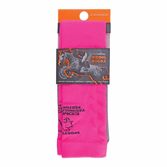 1 Pack Ladies Microfibre Knee High Horse Riding Equestrian Socks - Image 2