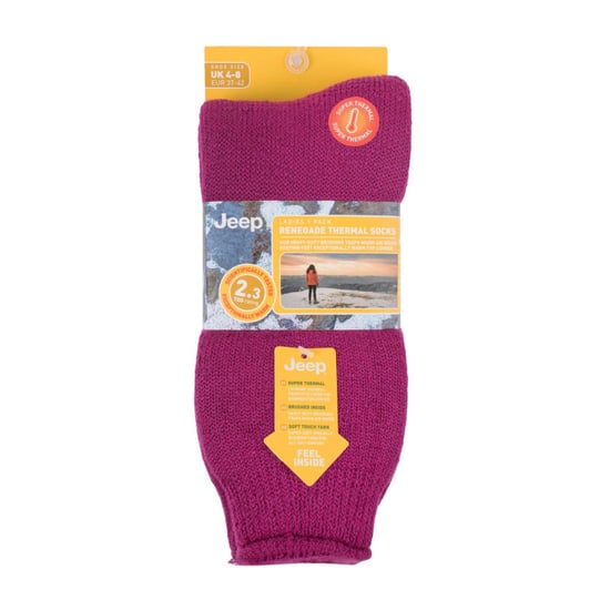 Dames Luxe Ademend Thermisch Boot Sock - 1 Pack - Image 2