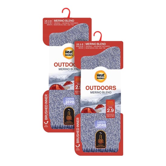 Damer 2-Pack Merinoull Termostrumpor - Image 2
