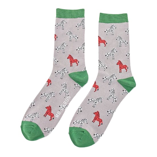 1 Pack Mens Novelty Animal Pattern Bamboo Socks - Image 4