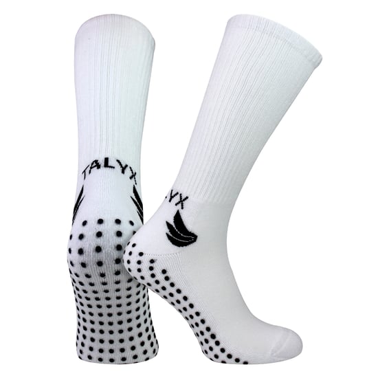 3-Pack Heren Bamboe Crew Grip Sokken | Versterkte Hiel & Teen Zachte Antislip Sokken - Image 3