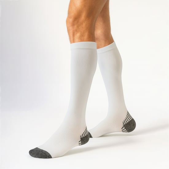 1 Pack Unisex Over the Calf Compression Running Socks - Image 3