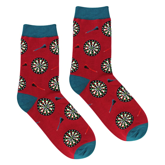 Heren Novelty Darts Dart Borden Sokken Zachte Comfortabele Bamboe Sokken - Image 3