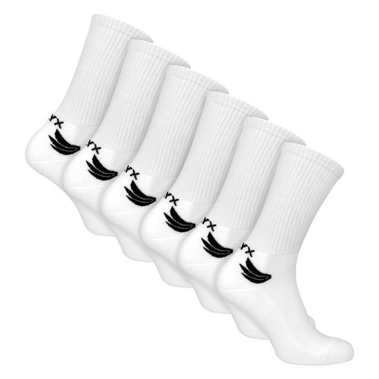 6-pack herrsockar i bambu | Förstärkta häl- och tådelar, ventilerande strumpor - Image 1