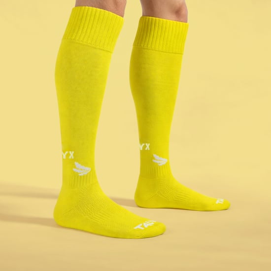 1 Pack Herrar Dämpande Fuktavledande Fotbollssockor - Image 5