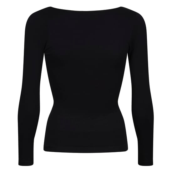 Dames Essentials Langarmtop Vormgevend Gerecycled Stretch Everyday Fit - Image 2