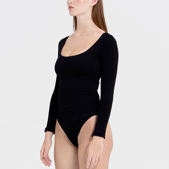 Dames Essentials Langarmtop Vormgevend Gerecycled Stretch Everyday Fit - Image 3