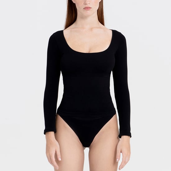 Dames Essentials Langarmtop Vormgevend Gerecycled Stretch Everyday Fit - Image 4