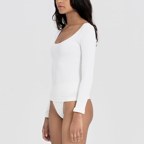 Damernas Väsentliga Long Sleeve Topp Formande Återvunnen Stretch För Varje Dag - Image 4