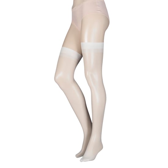 1 Pair Ladies 15 Denier 100% Nylon Stockings - Sheer Smooth Everyday Wear - Image 3