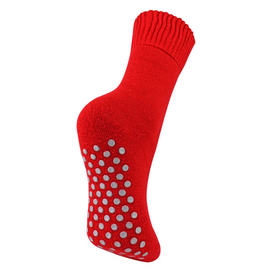 Ladies Extra Wide Winter Bed Socks with Grips | Non Slip Thermal Sleep Socks - Image 3