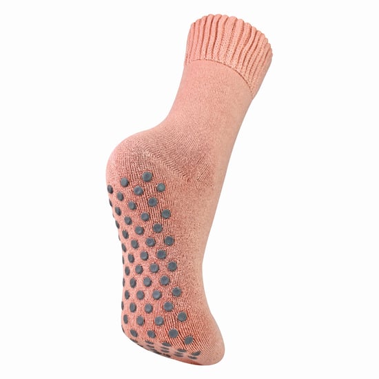 Ladies Extra Wide Winter Bed Socks with Grips | Non Slip Thermal Sleep Socks - Image 3