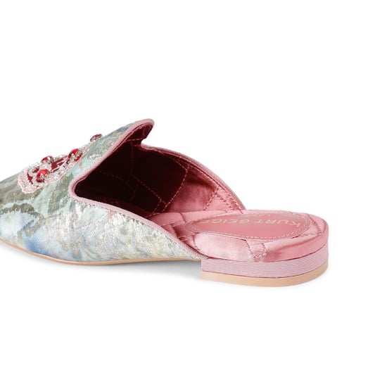 Kurt Geiger London Embroidered Slipper Sandals - Image 3