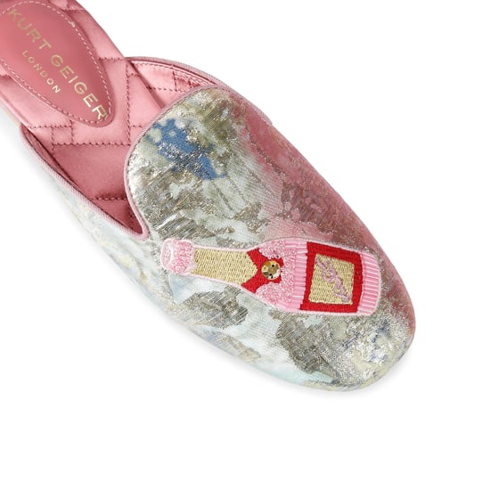 Kurt Geiger London Embroidered Slipper Sandals - Image 4