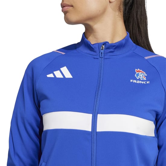 Women's adidas Ffhb Tr Jacket in Semi Lucid Blue - Image 4