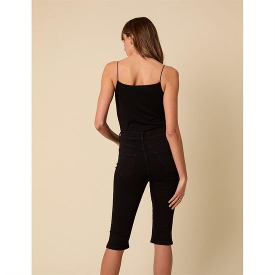 Women's Nobodys Child Capri in Black - Image 2