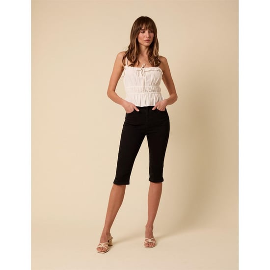 Women's Nobodys Child Capri in Black - Image 4