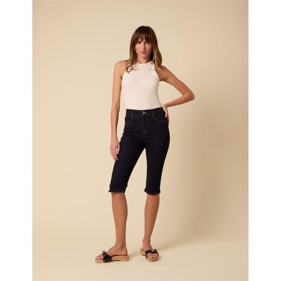 Women's Nobodys Child Capri in Blue - Image 1
