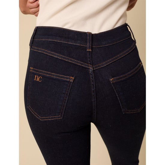 Women's Nobodys Child Capri in Blue - Image 4