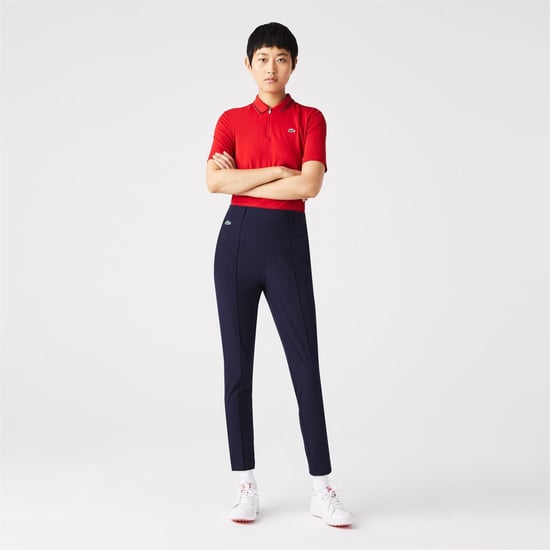 Women's Lacoste Trousers in Navy Blue - Image 2