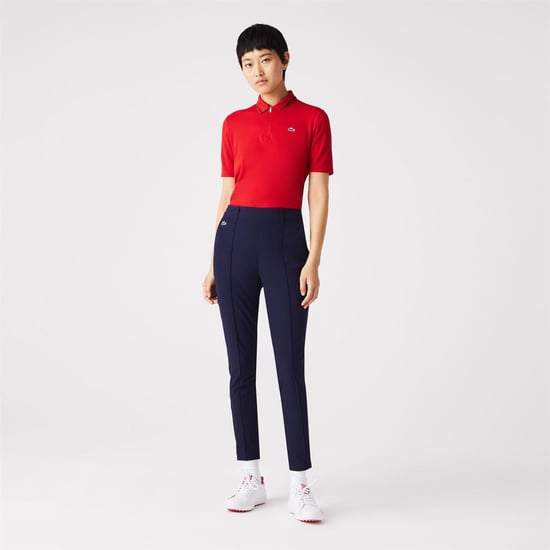 Women's Lacoste Trousers in Navy Blue - Image 6