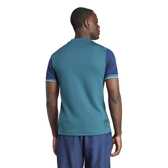 Men's adidas Afc 3 Jersey lf in Green/Navy - Image 4