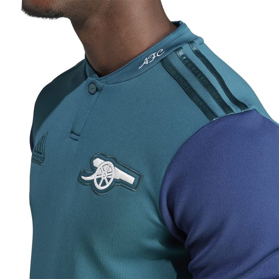 Men's adidas Afc 3 Jersey lf in Green/Navy - Image 6