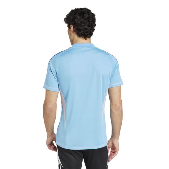 Men's adidas H Gk Jersey T-Shirt in Semi Blue Burst - Image 4