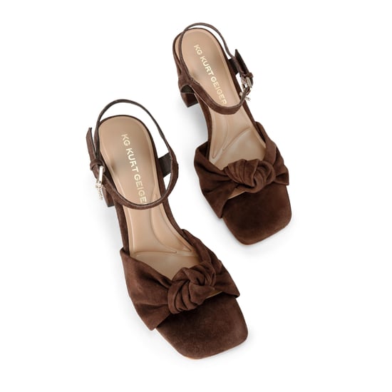 KG Kurt Geiger Suede Signet Sandals - Image 2