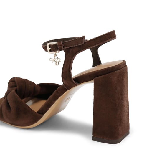 KG Kurt Geiger Suede Signet Sandals - Image 3