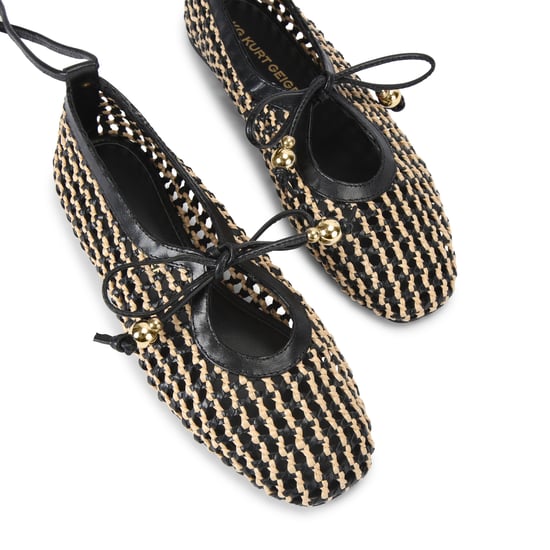 KG Kurt Geiger Leather Norah Ballet Flats - Image 2