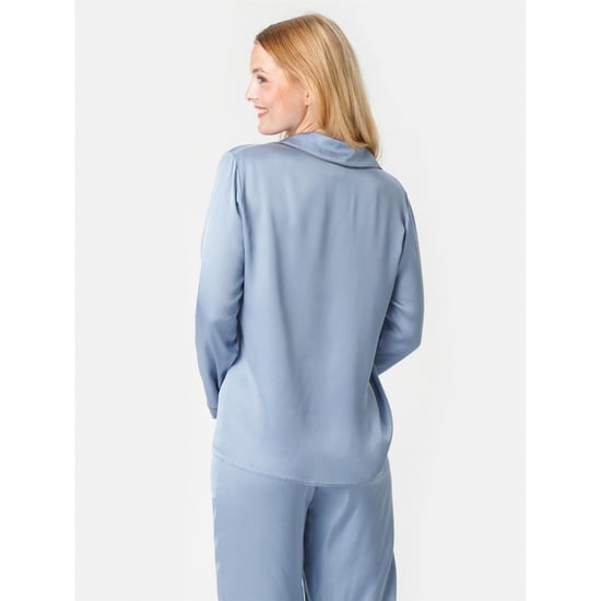 Women's CCDK Joseph PJ Shirt Ld99 in Country Blue - Image 4